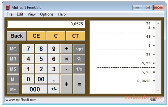 moffsoft calculator 2 serial